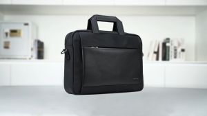 BANGE 7702 NEW ARRIVAL | (40x29x9cm | 10.4 Liters) 0.9kg | Fits 15.6 Inch Laptop & 12.9 Inch Tablet | Premium Polyester Fabric | Anti-Theft Design | Quality YKK Zipper | Slim Men Briefcase Messenger Shoulder Bag Water Repellent Multi-Layer Storage
