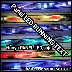 Panel LED Strobo RUNNING TEXT (WS 2811 ic Rapat 60 PCS led/M) 12V dan 24V