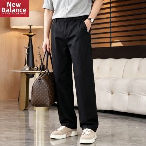 NEW BOLUNE | Retro Cotton Washed Men Loose Straight Workwear Pants