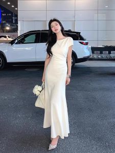 QFN | Elegant French Style High-end Lady Dress