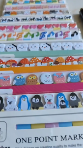 Convenience Sticker Bookmark Note Message Marker Portable Small Pocket Office Stationery Post it 10.5x3.7 cm/4.13x1.46 in One Point Marke