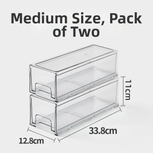 Food Freezer Drawer Storage Box