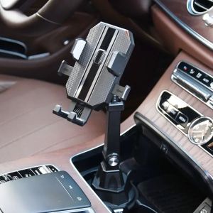 Universal Car Cup Holder Phone Mount Adjustable Gooseneck Cup Car Phone Stand for iPhone Samsung Huawei Lg Sony Nokia Stable N