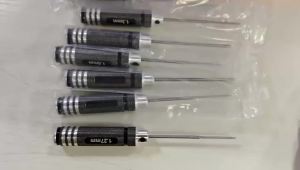 [ZY]Model Airplane Model Hexagonal Screwdriver Wrench 1.27/1.3/1.5/2.5mm Hexagonal Maintenance Tool Set[ZY]