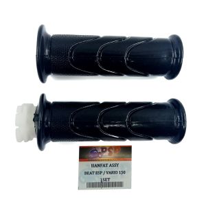 HANDFAT ASSY "BEAT ESP / VARIO 150" (Lubang 2)- Hanfat Handgrip Karet Gas + Pipa HONDA NEW VARIO 125