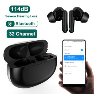 Newest Bluetooth Hearing Aids 32-Channel Digital Hearing Aid Clear Audio Sound Amplifier with Noise Cancelling audifonos