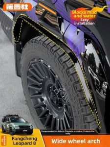 FIT CLUB | Scratch-Resistant Aesthetic Wide Fender Flares for Off-Road Protection
