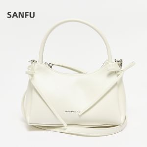 SANFU | Spring Charming Gentle Sweet Style Bow Basket Handbag