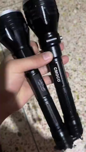 【Local Delivery】1200LM diver diving 100 meters underwaterflashlight waterproof and strong light XM-L2 LED whiteiaht 18650 original battery fishing camping riding