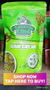 Kangkong King Salted Egg Chips 60g – Crispy Flavorful & Guilt-Free Snacking by ascendrx