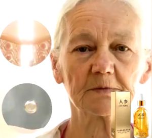 Serum ginseng anti kerut Mengencangkan kulit mencerahkan kulit gold peptide anti wrinkle facial essential oil penghilang flek hitam 100ml