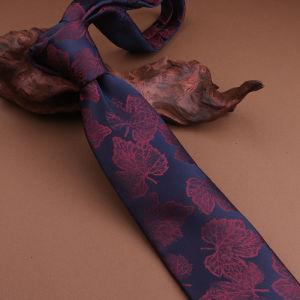 LIESHANG | Red Retro Floral Tie 8cm