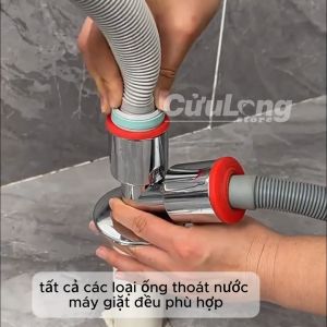 Van Chống Mùi Bồn Rửa Chén Bát Phễu Thoát Sàn Máy Giặt 2 Trong 1 Giải Pháp Ngăn Mùi Hôi Cống Hiệu Quả Cho Gia Đình