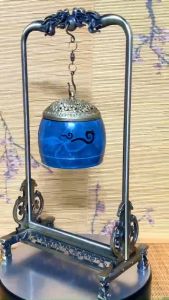 LƯ XÔNG TRẦM TREO SONG LONG CÓ MÁY NGHE NHẠC THIỀN