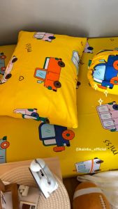 Sprei EXTRA King 200x200 tinggi 20cm Katun Original - Motif Minimalis Anti Geser