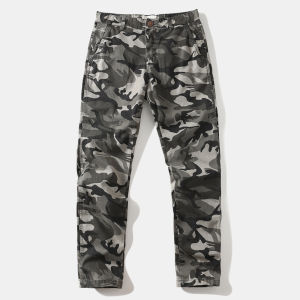 กางเกงขายาวทรงตรงทรงสลิมฟิตสำหรับใส่ทำงานสไตล์ย้อนยุคแบบอเมริกัน กางเกงขายาวทรงหลวมสบาย ๆ สีสันสดใสสำหรับผู้ชาย