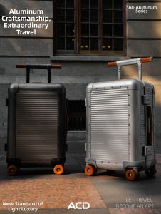 Magnesium Aluminum Alloy Business Travel Suitcase 20 Inch