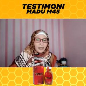 Madu Herbal M45 Original Asli 100% Ramuan Madu 45 Obat Kolesterol Tinggi Lemak Darah Trigliserida