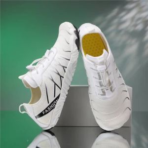 Khaki Breathable Water Sports Shoes Anti-slip Aqua Shoes for Hiking Fishing Beach Surfing Wading Training