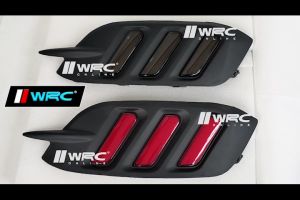 Honda Civic 2016 - 2021 Mustang Design Rear Bumper  Reflector With Signal Running