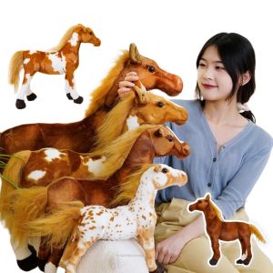 30cm Simulation Horse Plush Toys: Cute Stuffed Animal Zebra Doll & Kids Birthday Christmas Gift