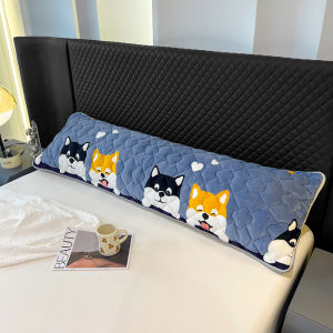 SUNLIGHT HOME Flannel Long PillowcaseLengthen Pillow CaseBreathable Bolster CaseCouple Pillowcase
