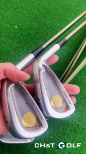 Bộ gậy golf sắt ADAM 6 cây 56789P Shaft Hybrid Baron gold sáng đẹp nguyên bản nhập khẩu nhật
