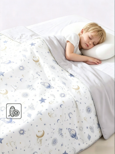 MUSHABAI | Infant Summer Thin Duvet Containing Silk Machine Washable