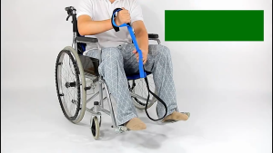 NEW!40-Inch Leg Lifter Strap - Post-Surgery Mobility Aid with Handles & Foot Loop