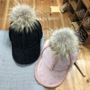 หมวกเบสบอลหนาขนแกะฤดูหนาวสำหรับผู้หญิง หมวกทรงปากเป็ดแบบหนา อบอุ่น แฟชั่น หมวกนักเรียน หมวกฤดูหนาวแบบลำลองสำหรับเยาวชน