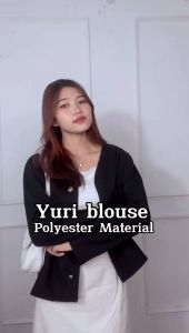 LEONNA Yu-Ri Outer Top Cardigan Jaket Lengan Panjang Atasan Wanita Korean Style