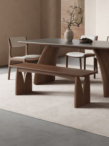 Minimalist Wooden Bench