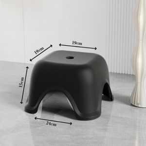 Japanese Style Bathing Stool Back Support Childrens Small Chair Home Use Baby Seat Waist Protection Kindergarten