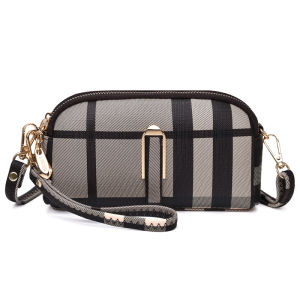 Fashionable Printed Ladies Crossbody Bag Summer Small Shell Shaped Phone Bag Casual Single Shoulder Bag Soft PVC Material