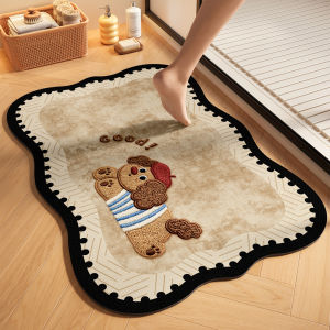 ovzf | Water Absorbing Quick Drying Non-slip Bath Mat