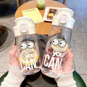 Import Tritan High Temperature Resistant with Tea Infuser Sports Bottle Net Red High Color Value Student Sports Cup with Scale Cup