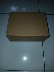 Dus snak 12x16 kraft polos