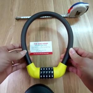 Khoá xe đạp chống trộm mật khẩu 5 số an toàn tiện dụng