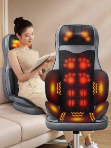 AUX | AUX Automatic Kneading Massage Chair Pad Full Body Back Neck Waist Support Health Care Massager Device Comfortable Home Use