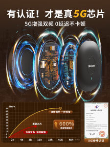 Wireless Screen Projector High Definition Display Projector for Mobile Phones And Notebooks to 4K TVs Audio Video Transmission Equipment