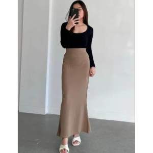 Rok Lunar Mermaid Skirt / Rok Mermaid Basic Bahan Scuba