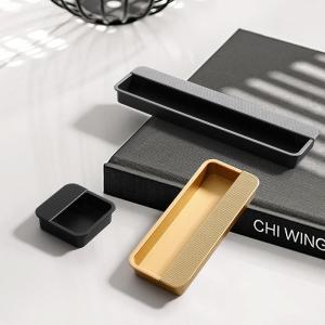 MEISITEKEKE | Black Modern Minimalist Recessed Door Handle