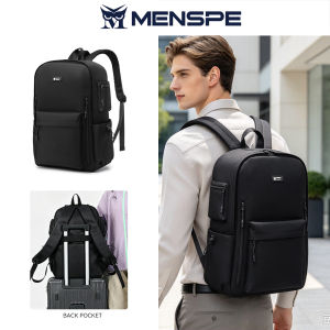 MENSPE Fashion Men’s Backpack Laptop Backpack Business Computer Backpack 15.6-inch Laptop Backpack Waterproof Backpack College Commuting Backpack Leisure School Bag