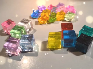 Viên Pha Lê lớn bằng Nhựa trang trí bể cá tiểu cảnh