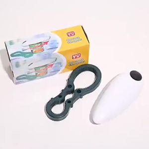 Electric Can Opener Automatic Touch Manual Handheld Can Openers Smooth Edge Practical Jar Bottle Openers Bar Kitchen Gadgets