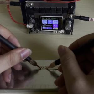 ZK-XW2 Máy Hàn Điểm Kỹ Thuật Số Cầm Tay DIY Phụ Kiện Có Thể Điều Chỉnh Công Suất Màn Hình LCD Xung Kép 3000A Bút Hàn Điểm Cho Các Dự Án DIY