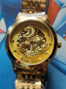 FX125TV | Đồng Hồ Nam CƠ AUTOMATIC LAOGESHI Con Ngựa Phong Thủy JAPAN Lộ Tim Xuyên Thấu Trước Sau Cao Cấp Sang Trọng Sịn Mịn | fx125tv