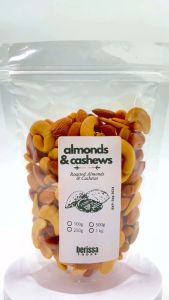 Almonds & Cashews - Ready to Eat - Berissa Foods - Unsalted Snack Nut
