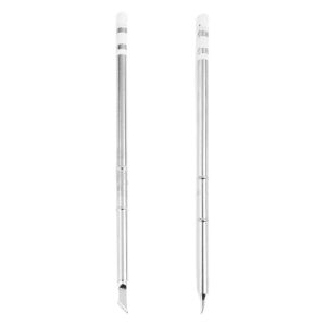 1ชิ้นปลายเครื่องเชื่อมเหล็กสำหรับ FM-2027 2028ด้ามจับสถานีอุปกรณ์ช่างเชื่อมข้อต่อบัดกรีชุดปลายบัดกรีชุด T12