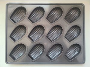 [KOREA WOOJUNG] Deep Madeleine Plate 12 holes Nonstick 12 Madeleine Pan Baking Mold Pan mould Oven Baking/Shipping from KOREA✈️🇰🇷